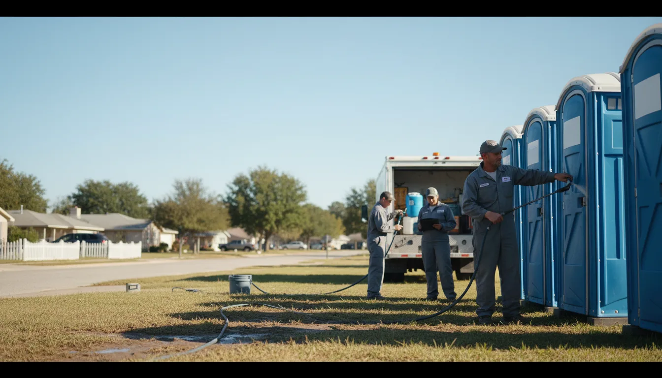 Long-Term Portable Toilet Rental in Parthenon, AR near me